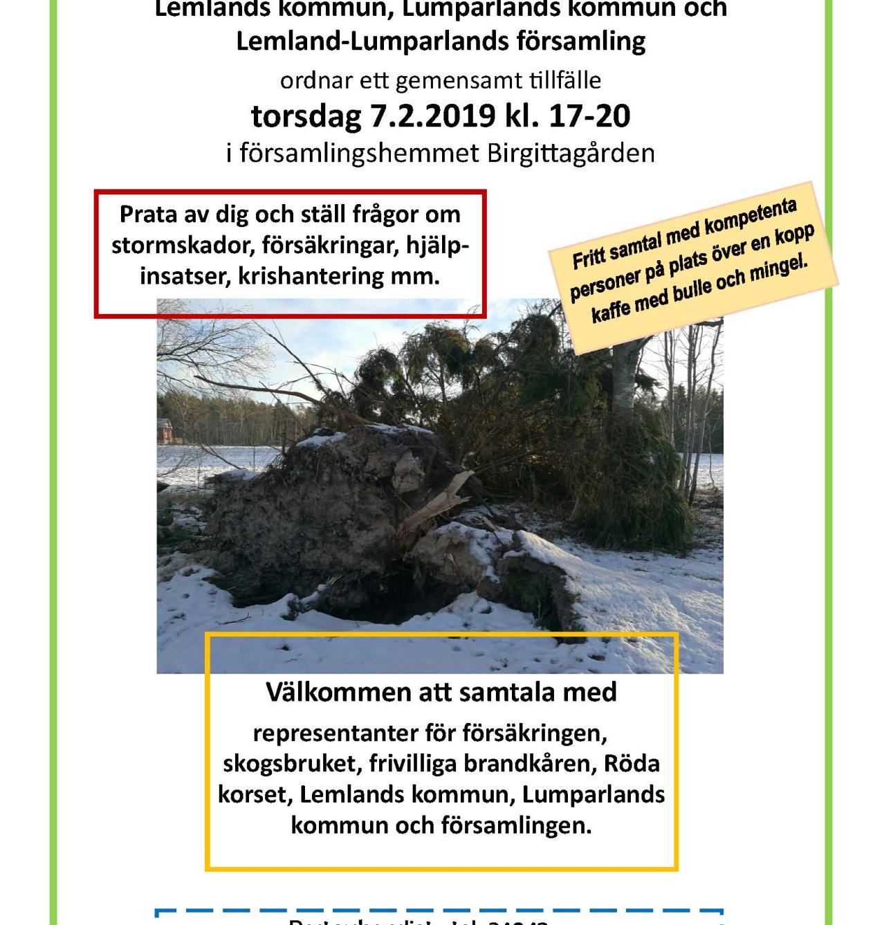 Tankar efter stormen