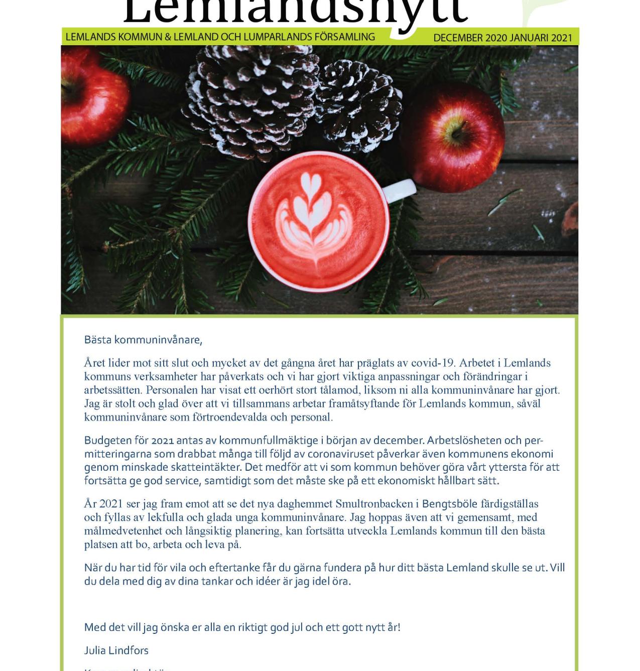 Lemlandsnytt december 2020 januari 2021