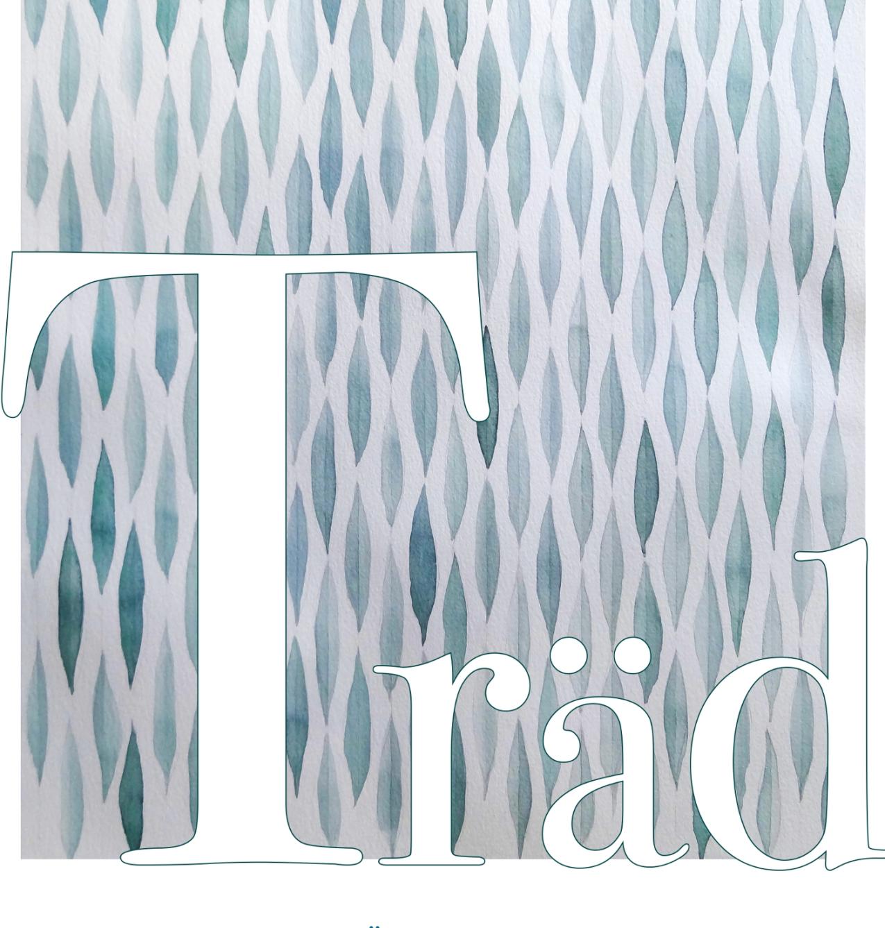 Illustration med texten Träd